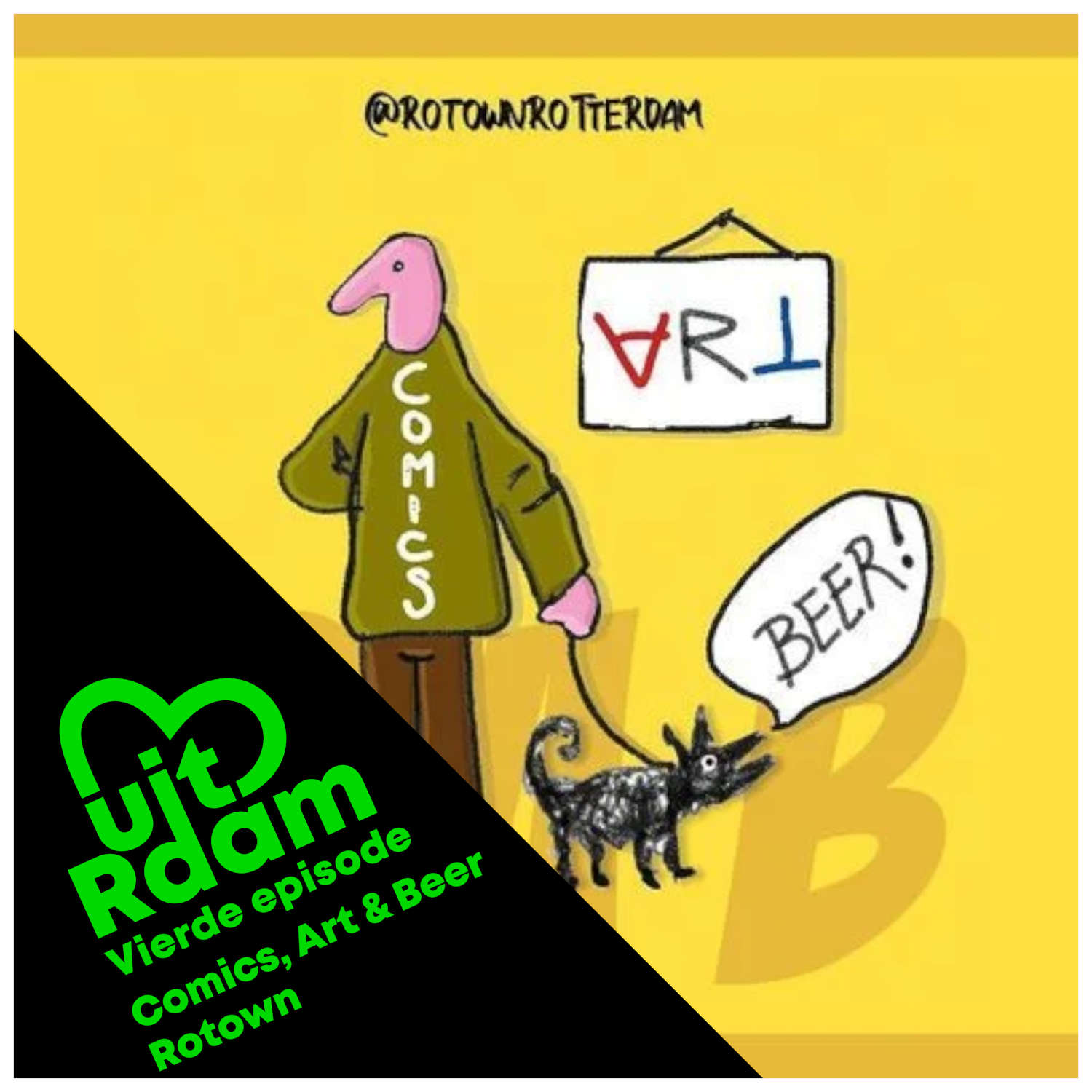 Vierde episode − Comics, Art & Beer – Rotown